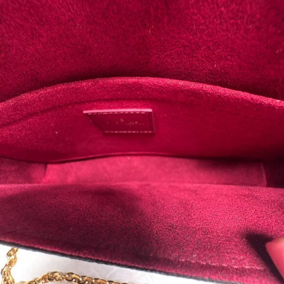 Louis Vuitton Felicie Pochette Monogram Canvas Fuchsia Microfiber - Picture 8 of 16